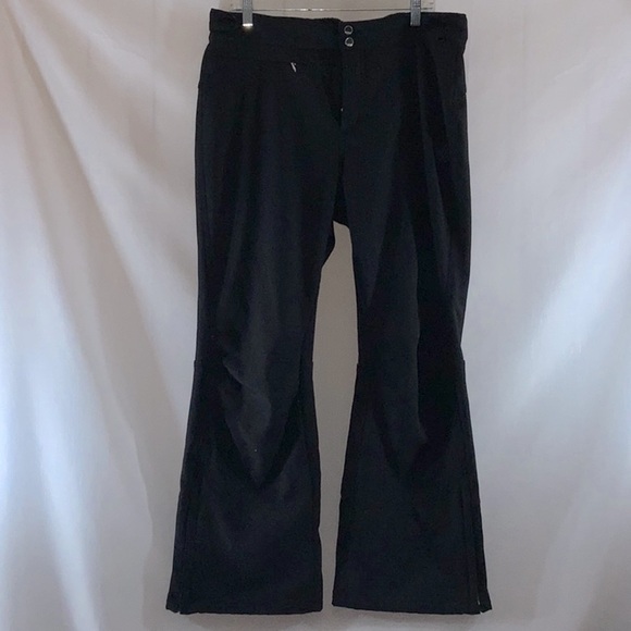 108 L.L. Bean Fleece Lined All Weather Ski Snow Pants - Picture 3 of 16